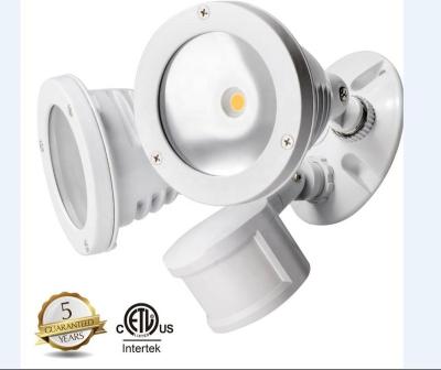 China JIEJIE 1100LM LED security aluminum outdoor light with LED source for landscape light, commercial, home, garden, yard, waterproof for sale