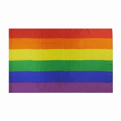 China Health Care Institutes Custom Design Custom Factory Tag 3x5 Logo LGBT Feet Rainbow Pride Flag for sale