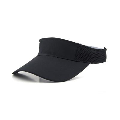 China Character OEM Sports Polyester Visor Cap With Embroidery Logo for sale