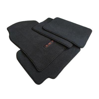 China Luxury Black Color Full Set Carpet Car Mat For Universal Cars for sale