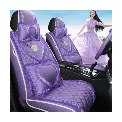 China Factory Manufacture Various Breathable Fabric Soft Comfortable Canvas Car Seat Cover for sale