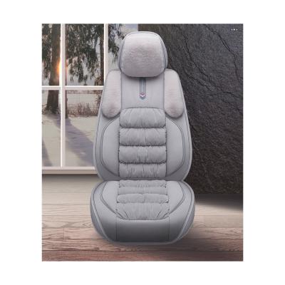 China New Type Breathable Full Set Low Price Luxury Plush Car Seat Covers for sale