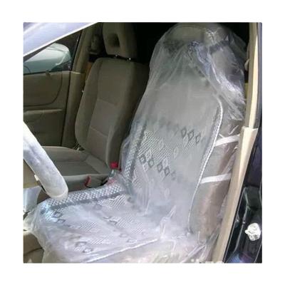 China Beauty waterproof plastic care seat cover auto repair seat cover repair car protective seat cover for sale