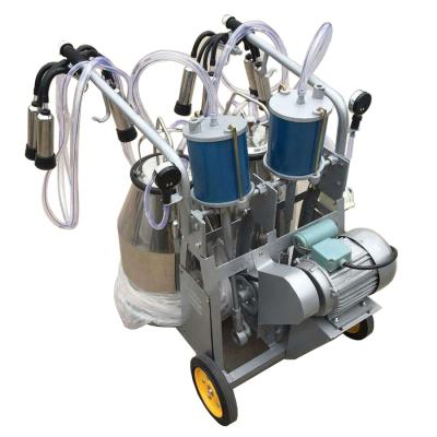 China Hot Selling Dairy Cow Farm Double Piston Electric Cow Milking Machine for sale