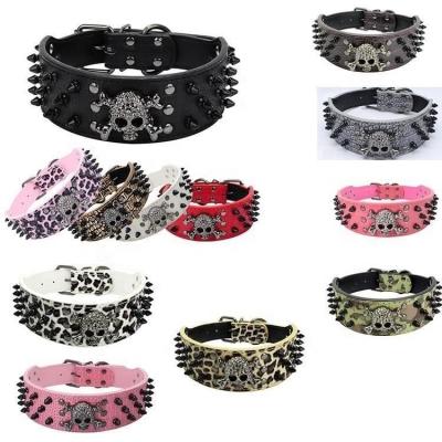 China Hot Wholesale Custom Made Black Chain Pet Amazon Amazon Big Bow Tie Rivet Sale Personalized Dogs Collar for sale