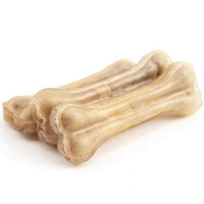 China Sustainable Factory Wholesale Customzied Cowhide Dog Molar Teeth Bones Chew Toys for sale