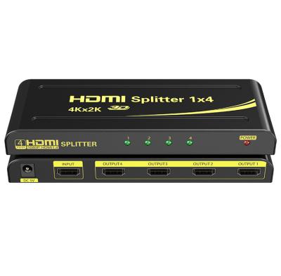 China 1:4 FHD HDMI Splitter 4 Ports 1080P 60Hz 4K 30Hz 1x4 HDMI 1.4 HDCP 1.4 zu verkaufen