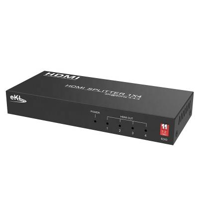 China EKL 4 Port 4K HDMI 2.0 Splitter 1 In 4 Out 4K HDMI Splitter HDMI 2.0 (3D, Deep Color) HDCP 2.2 HDR zu verkaufen