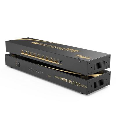 China EKL Rack-Mounted Splitter 2.0 4K HDMI Splitter 8 Port HDMI 2.0 HDCP  2.2 for sale