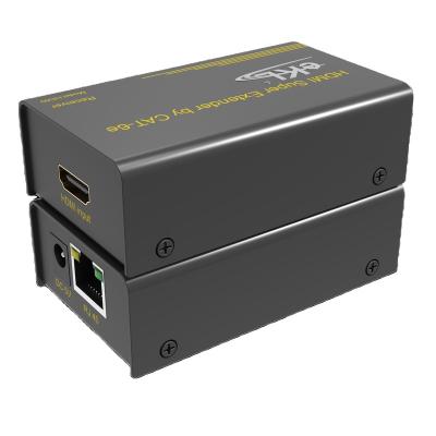 Cina 60m HDMI 1080p extender over single Cat6/Cat5e cable RJ45 HDMI Extender 60 meter in vendita