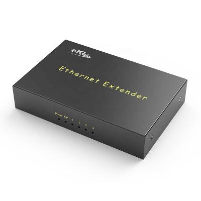 中国 eKL Ethernet extender 300m Network signal amplifier booster repeater 販売のため