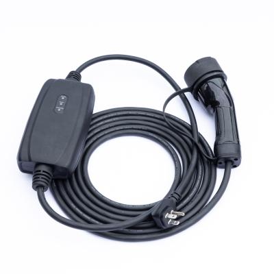 China New Energy Vehicle Parts Hot Sale 16A 3.5KW Portable EV Charging Cable Type - CE IEC 62196-2 Suits Level 2 For New Energy EV Chargers for sale