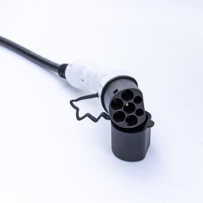 China Best Quality European Standard Type 1 - 2 Charger 32A 16A 7kw 11kw Home Use Quick Charger Cable Plug Gun for sale