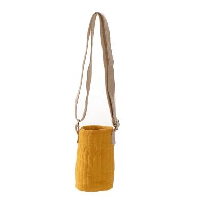 China Handled Bag Cute Wholesale Cute Kids Insulation Cotton Bag Coffee Solid Color Mug Bag for sale