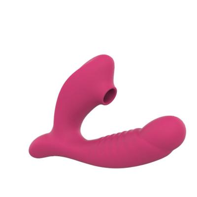 China Help to Get Orgasm Powerful Clitoral Dildo Vibrator for Women Licking Sucker Clitoris Stimulator Sex Toys for Adults for sale