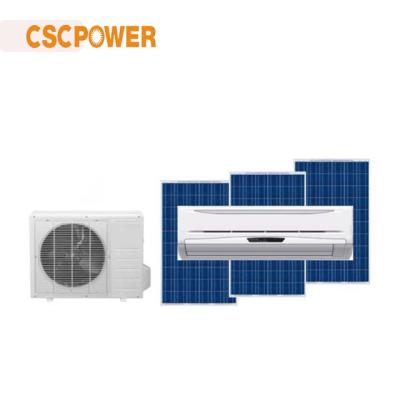 China Hotel AC DC Inverter 24000Btu Solar Powered Solar Air Conditioner 12000Btu 18000Btu Hybrid for sale