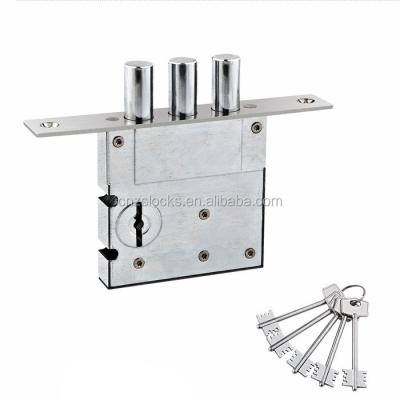 China [812] High Security Iron Furniture Outside Door Lock Body for sale