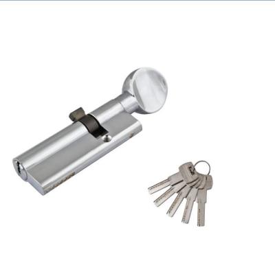 China High Quality Ukraine Door Lock Cylinder Key Cylinder [SX001] Russian Copper Zinc With 5 Copper Keys 60mm-120mm for sale