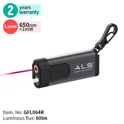 China SAL Mini-Flashlight 60lm Camping Rechargeable Head Chain Laser LED Light for sale