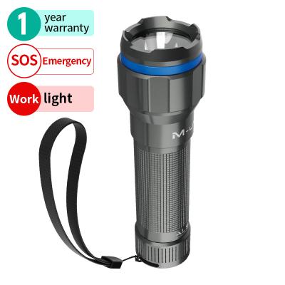 China SAL 800lm Outdoor Powerful Working Torch Portable Waterproof Portable Camping LED Light Rechargeable Flashlight for sale