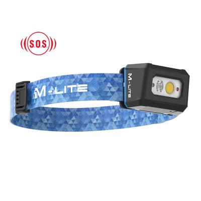 China SAL 200lm Rechargeable Convenient Headlight Camping Waterproof LED Headlamp for sale