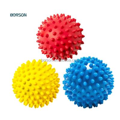 China Cheap Plastic Rubber Hard Rubber Ball Massage Roller Balls PVC FOOT Massage Ball Bearing Body Health Care Factory Small for sale