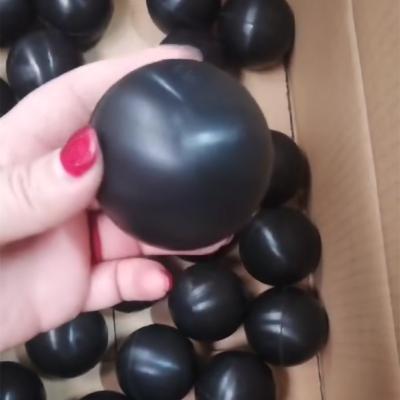 China High quality custom automotive rubber balls industary machinery / factory NR industrial rubber hard seal ball different sizes for sale