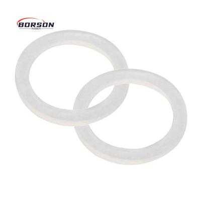 China OEM Oil Seals Industrial High Quality Flexible Heavy Duty Silicone O Ring Sealing Small White Rubber O Rings for sale