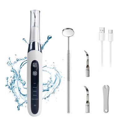 China 2 Million Resonances / 39kHz Vibration Frequency Calculating Household High Quality Dental Teeth Plaque Remover Portable Ultrasonic Tooth Remover for sale