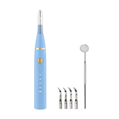 China Portable Teeth Cleaning Electric Portable Ultrasonic Lead Plaque Remover IPX7 Tooth Calculus Lightweight Dental Calculus Remover for sale