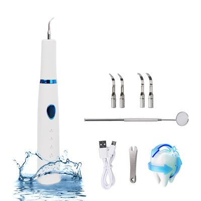 China Portable Teeth Cleaning Electric Sonic Teeth Calculus Plaque Remover Ultrasonic Tartar Scaler Woodpecker for sale