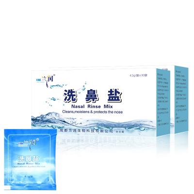 China Daily Nose Wash OEM/ODM Mild and Non-irritating Isotonic All-Natural Sea Salt Nasal Rinse Blend for sale