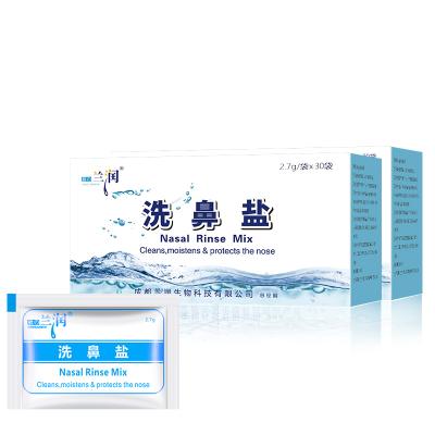 China Nasal Salt Rinse Packets Daily Wash Nose Wash Saline For Nose Wash Bottle Nasal Irrigation for sale