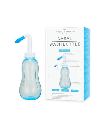 China New product double spout/spout double dust cover with 500ML Botol Cuci Hidung dust cover for sale