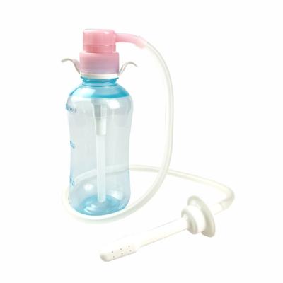 China Thrust 300ml Vaginal Cleansing Douche Anal Douche Kit Medical Clean Bottle Vaginal Irrigator for sale