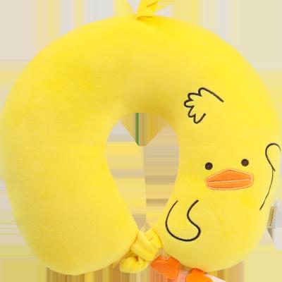 China Non-Toxic Washable Kids Cartoon Soft Travel Pillows 2 In 1 Comfortable Neck Pillow for sale