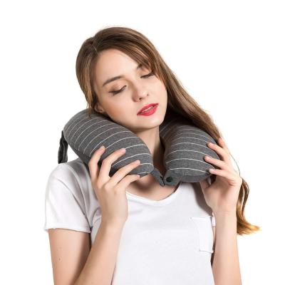 China Factory Supply Non-Toxic Travel U Shape Pillow Neck Pillows With Removable Cover for sale