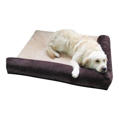 China High Quality Bed Sofa Pet Product Dog Beds Camas De Perros Polyester Plush PP Cotton Breathable Orthopedic Solid Style New for sale