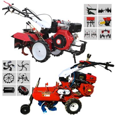 China Rotary Farms Agriculture Machinery Equipments 6.5 HP Power Tiller With CE Approved Tiller for sale