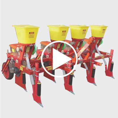 China Factory new corn seeds farm 4rows and 6 rows corn planter agricultural machinery precision corn seeder pneumatic planter for sale