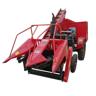 China Corn Self Walking Two Line Corn Harvester With Detachable Engine for sale