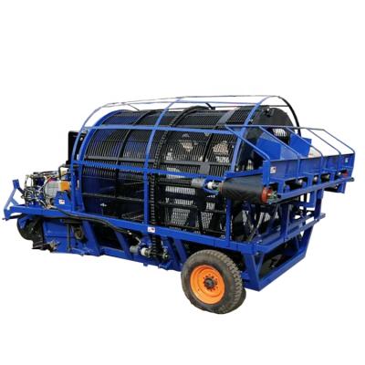 China Stone Harvester Gathering Rock Machine For Tractor Stone Harvester Gathering Rock Machine For Tractor Tractor Mounted Stone Harvester Machine for sale