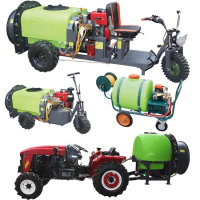 China Garden Farm Boom Sprayer Tractor Trailed Mist Sprayer Orchard Sprayer Gasoline Engine for sale