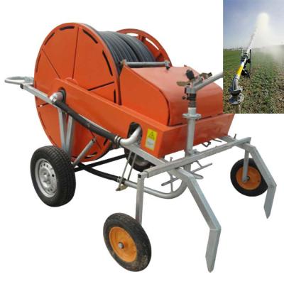 China Mobile agricultural machine / sprinkler irrigation machine sprinkles / furrow-hosing for sale