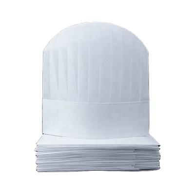 China Adjustable chef hat with round lid for sale