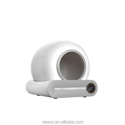 China Viable Electric Smart Fast Cleaning Wifi Cat App Control Automatic Litter Box for sale