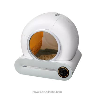 China App Control Newxc Self Cleaning Cat Litter Box Automatic Kitty Bin with APP Control Automatic Smart Cat Litter Robot Toilet for Cats for sale