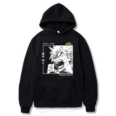 China Breathable Anime My Academia MHA Boku No Academia Hoodies Bakugou Katsuki Sweatshirts Tops Sweatshirts Sudadera felpa comfortable moletom for sale