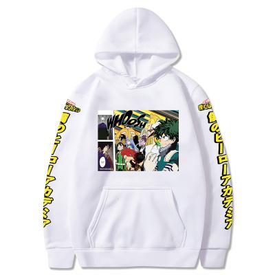 China Breathable Anime My Hero Academia MHA Boku No Academia Hoodies Sweatshirts Tops Sweatshirts Comfy Sudadera felpa moletom for sale