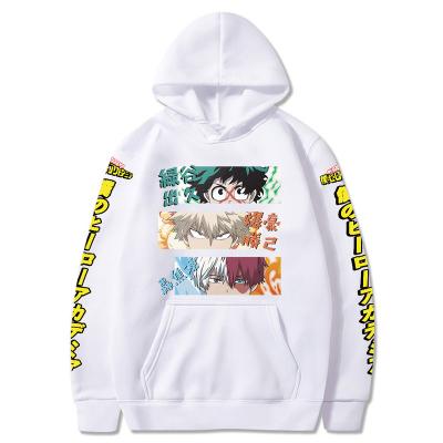 China Breathable Anime My Hero Academia MHA Hoodies Boku No Academia Sweatshirts Tops Pullovers Comfy Sudadera Felpa Moletom for sale